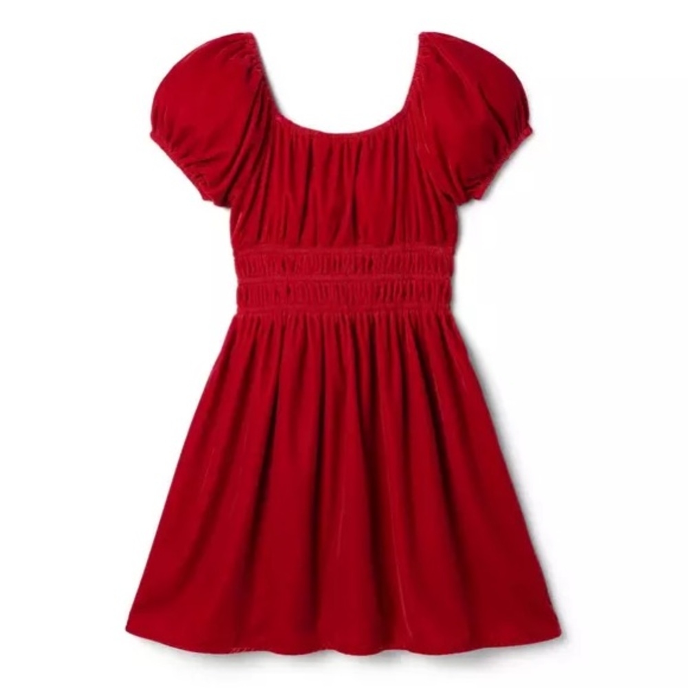 Janie and Jack velvet size 8 dress